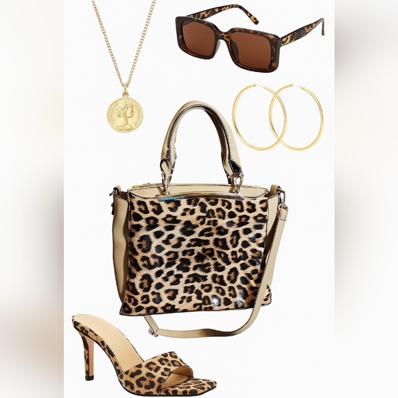 Handbags - ☆Cheetah Print Shoulder Tote Handbag☆